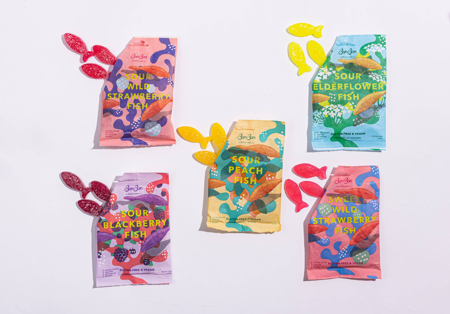 BonBon Sweet Wild Strawberry Fish