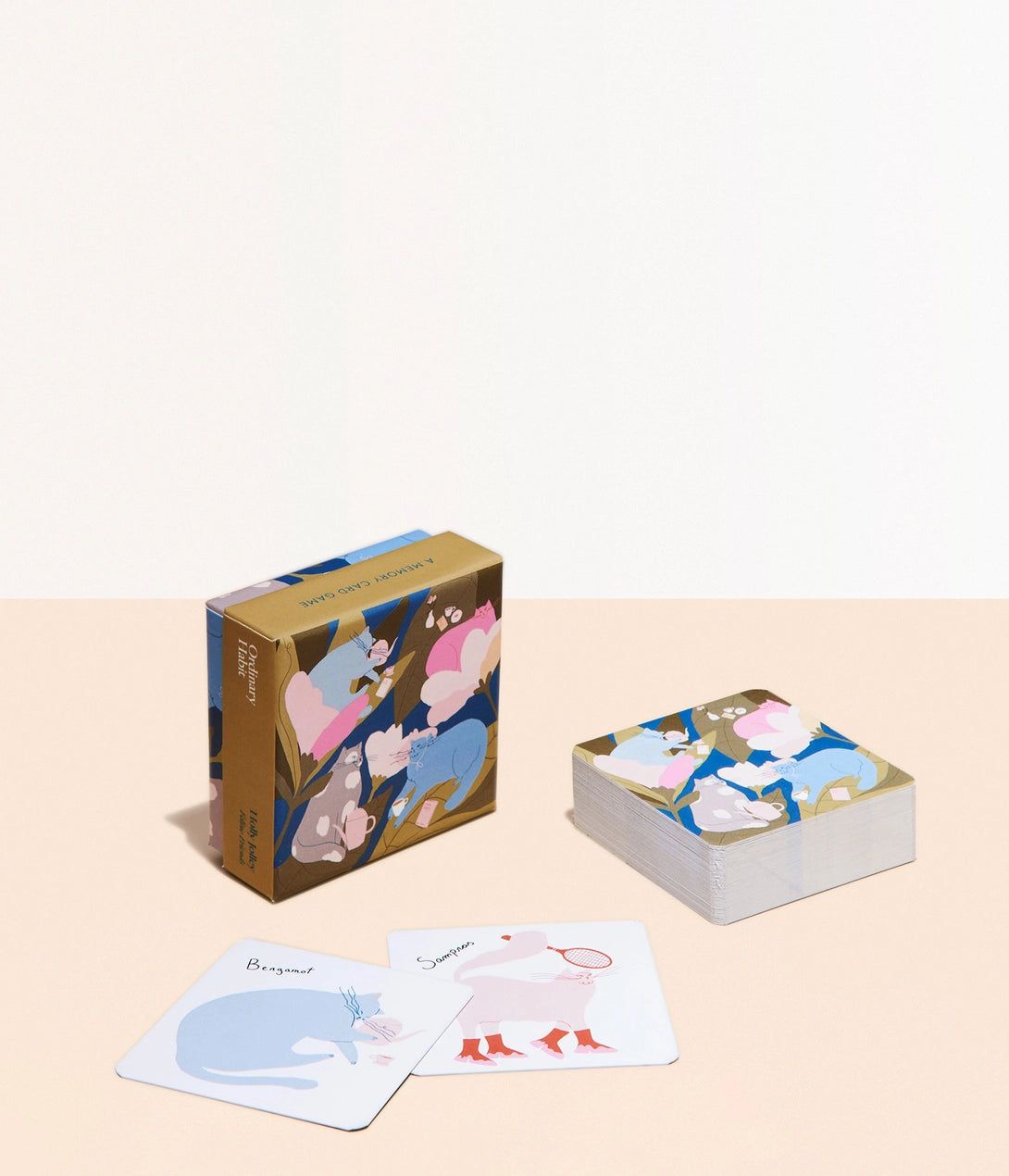 Holly Jolley: Feline Friends Matching Cards Game