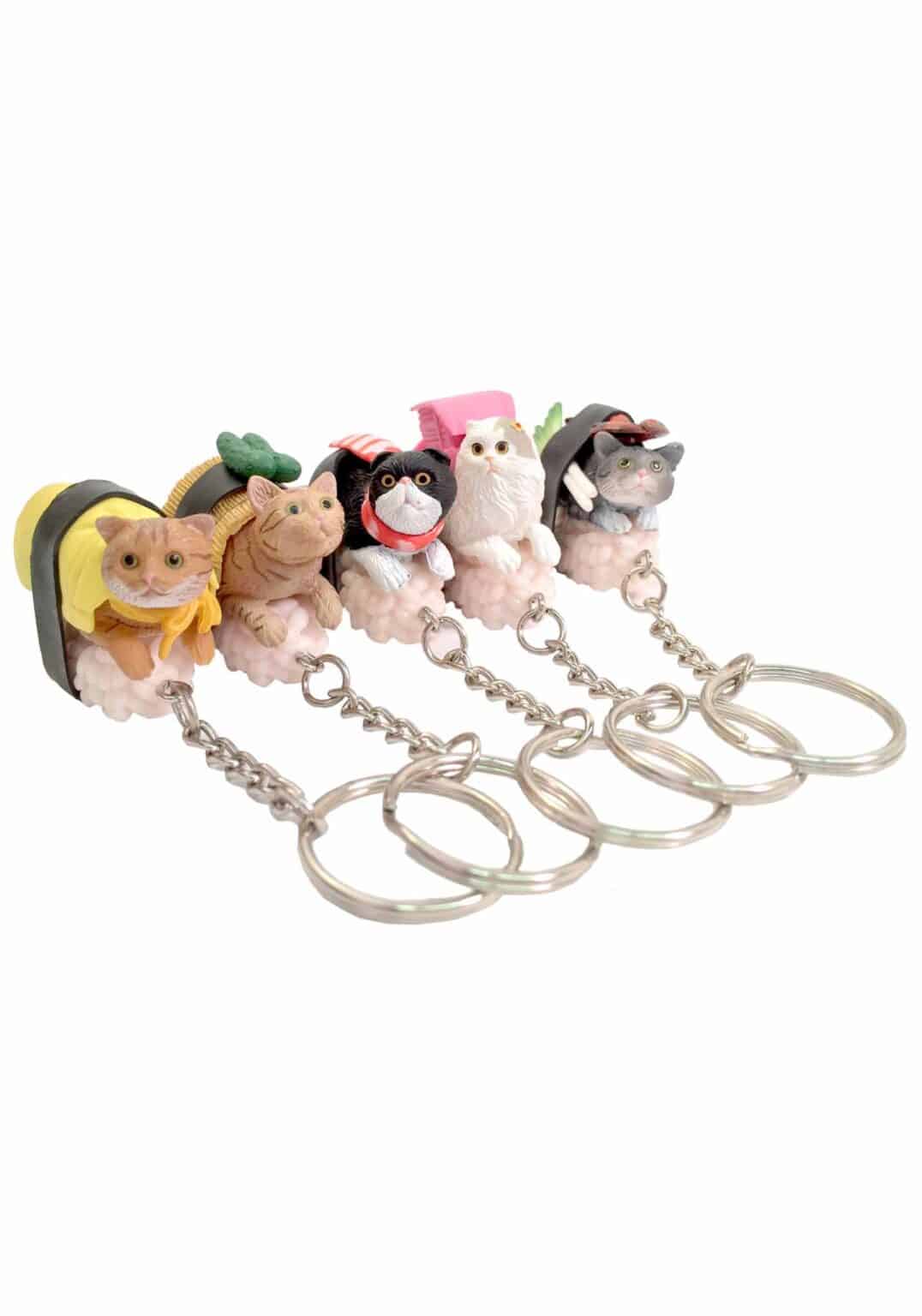 Sushi Cat Keyring V1. Blind Box