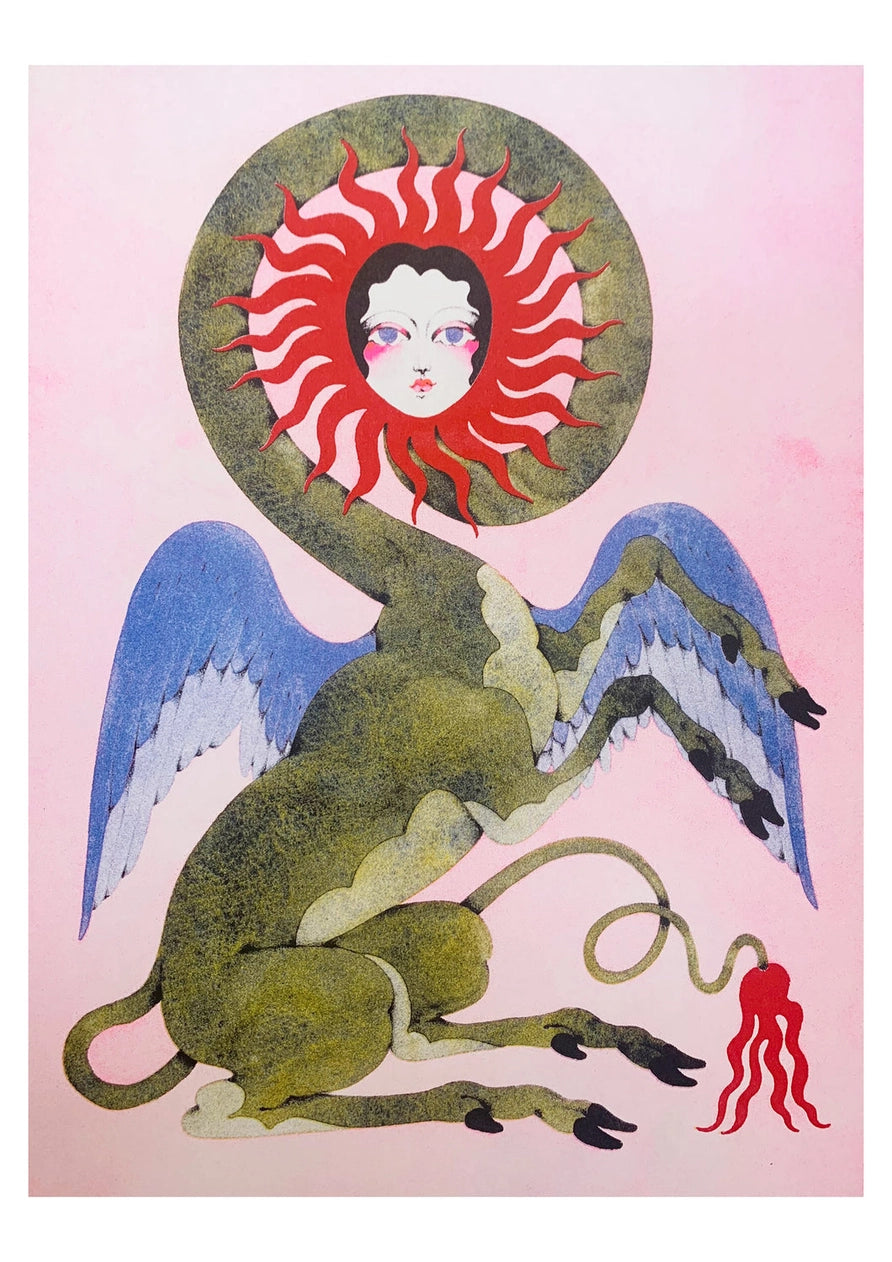 Lou Benesch: the Angel Art Print
