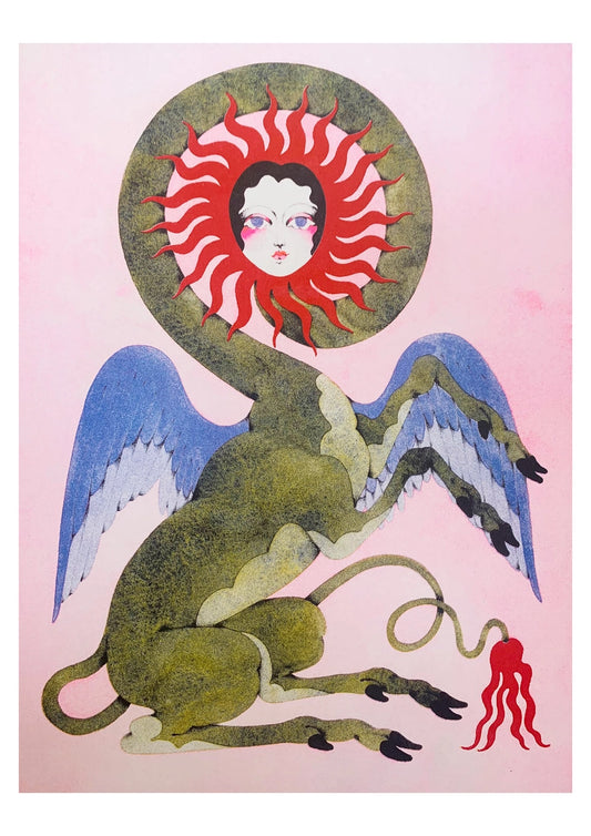 Lou Benesch: the Angel Art Print