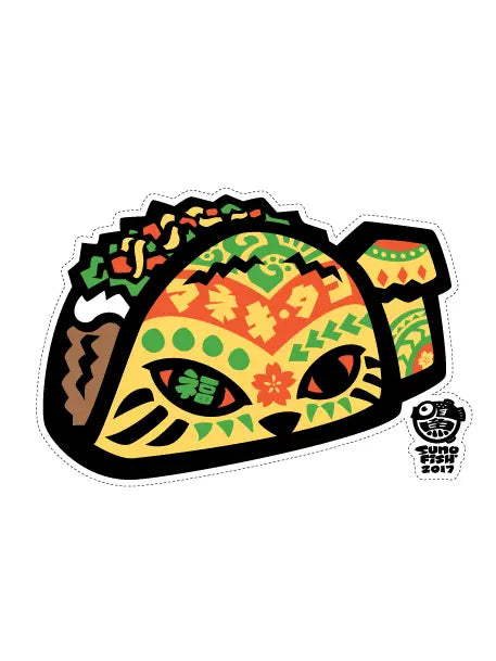 Sumofish: Maneki Taco Decal