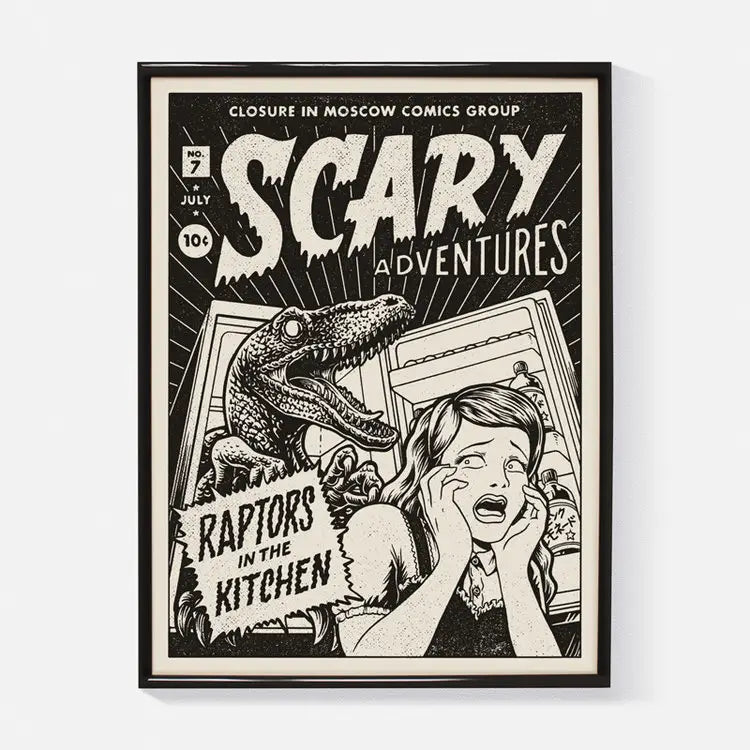 Stéphane Casier: Raptor Art Print