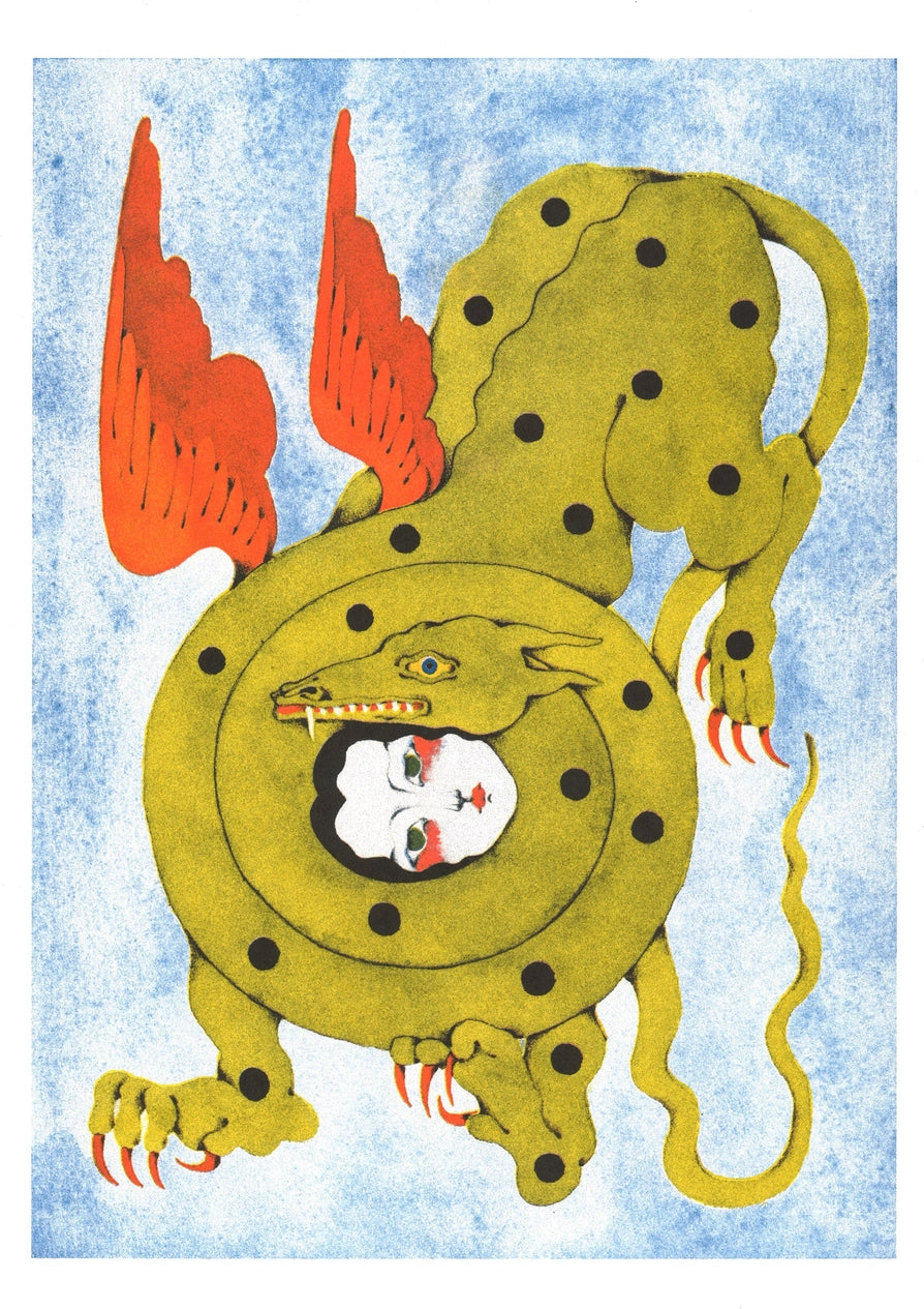 Lou Benesch: the Kiss Art Print