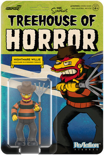 The Simpsons ReAction Figures Wave 4 Treehouse Of Horror V2: Nightmare Willie