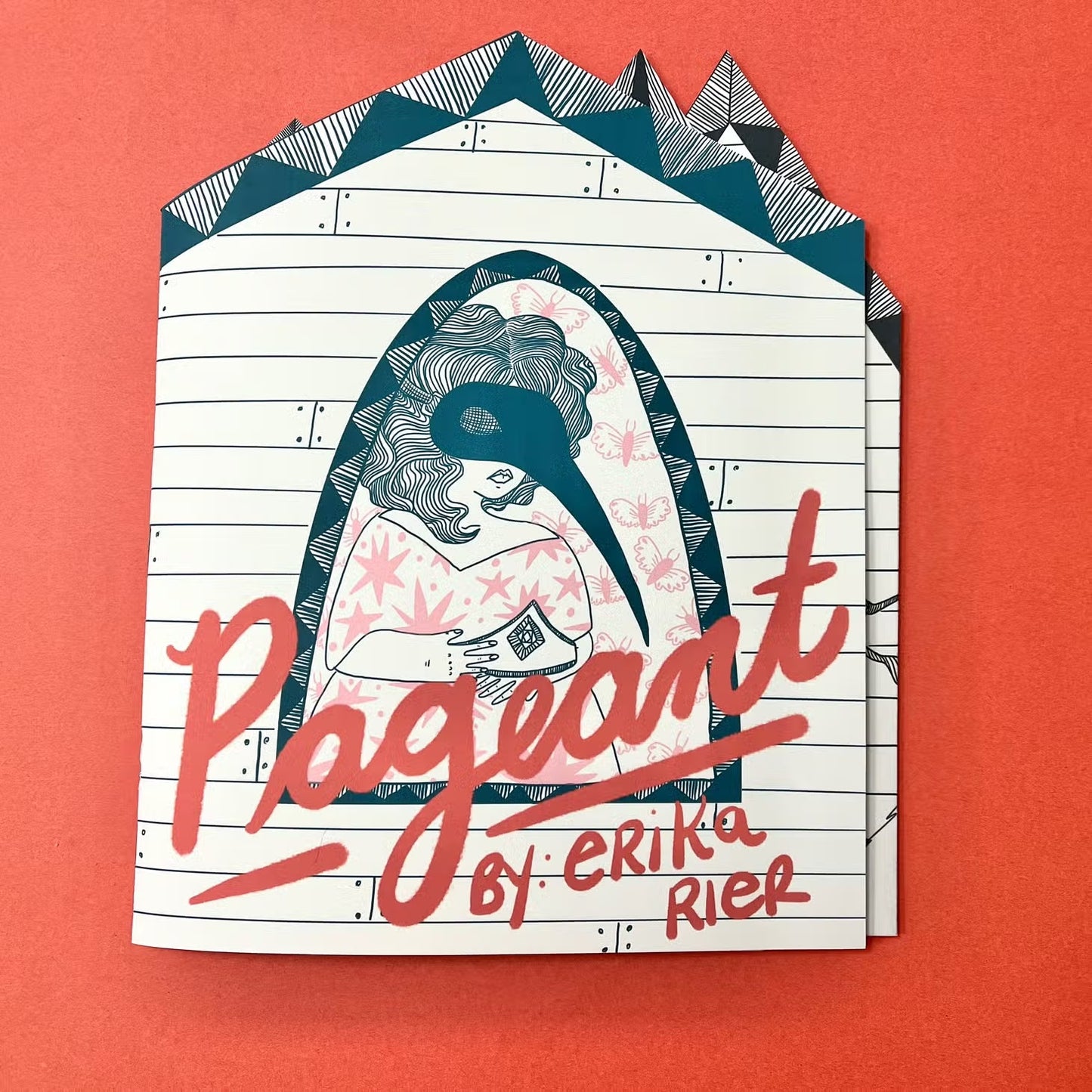 Erika Rier: Pageant - A Fold Out Art Zine