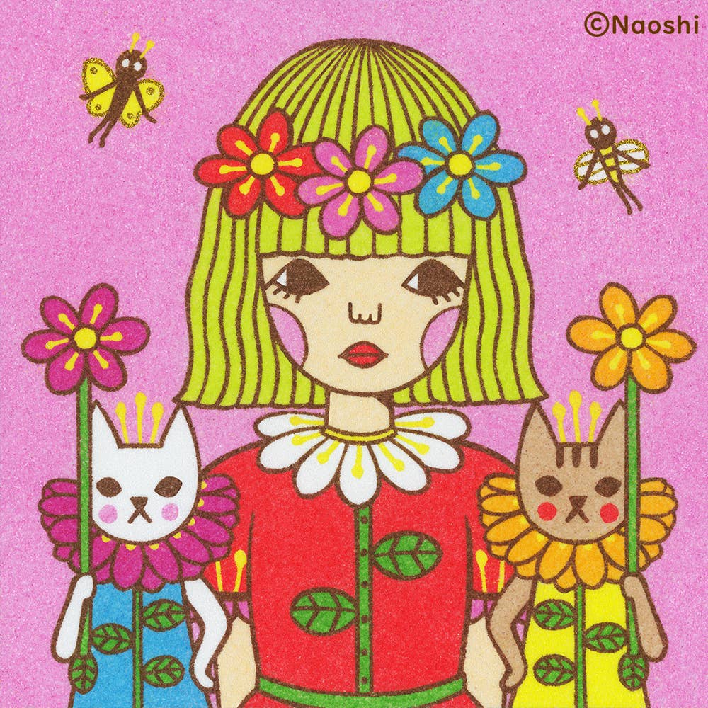 Naoshi: Flower Princess Art Print