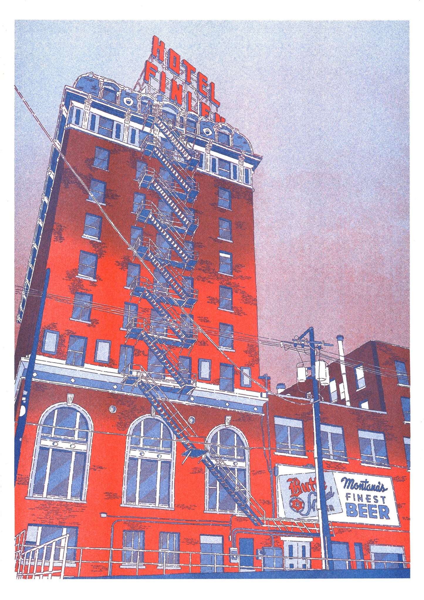 Mathieu Surrel: Nowhere in the USA Art Print