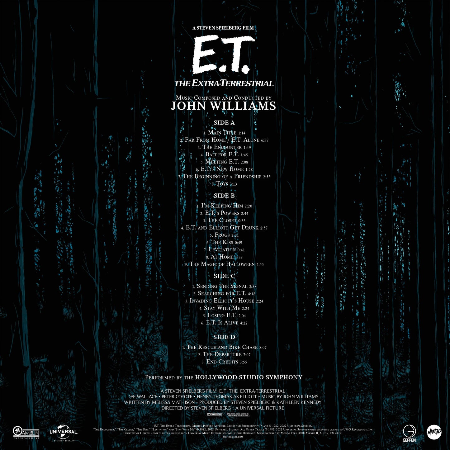 E.T. the Extra-Terrestrial: Original Motion Picture Soundtrack 2XLP