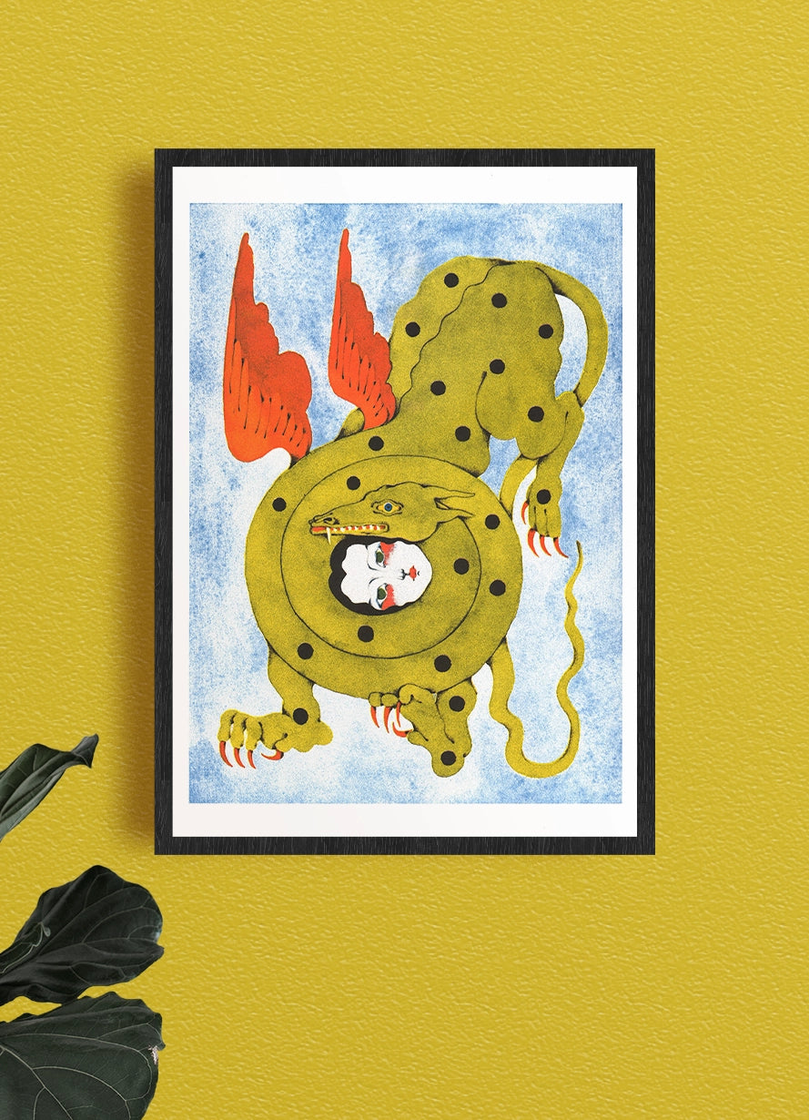 Lou Benesch: the Kiss Art Print