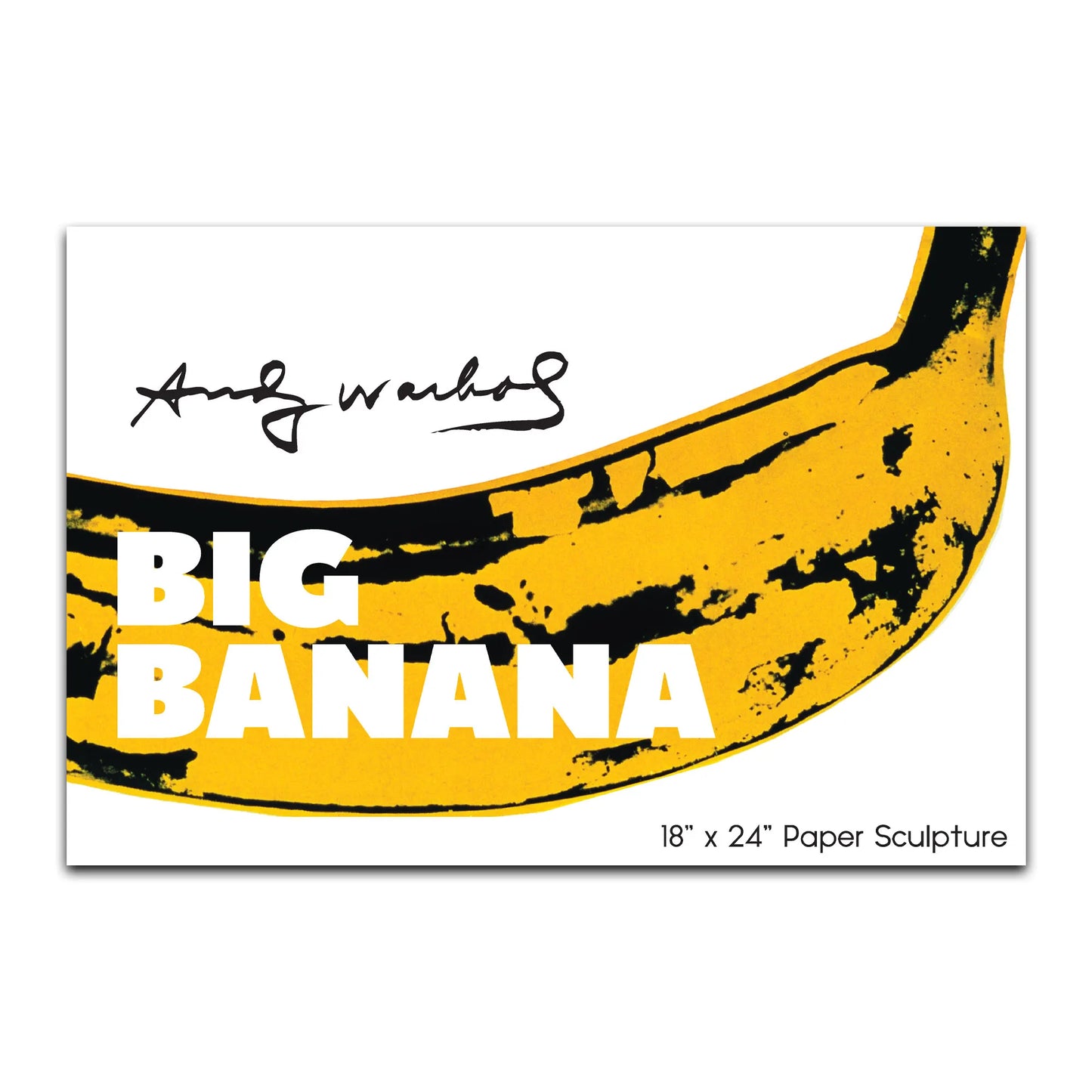 Andy Warhol: Big Banana Sculpture