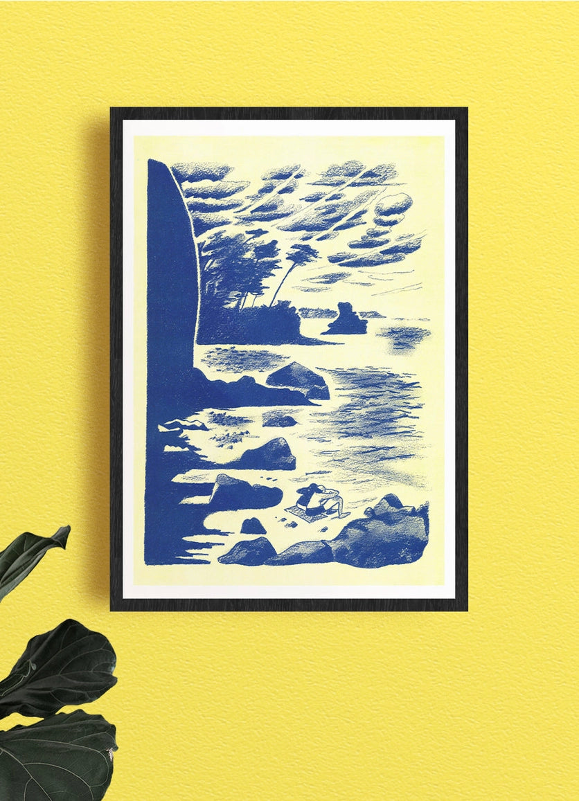 Antoine Cossé: Bréhat Island Art Print