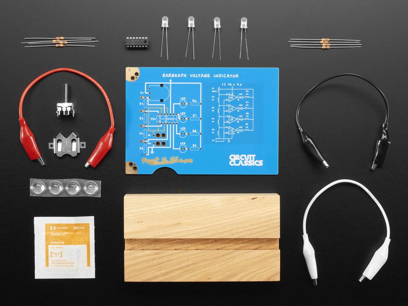 Circuit Classics: Bargraph Voltage Indicator Kit