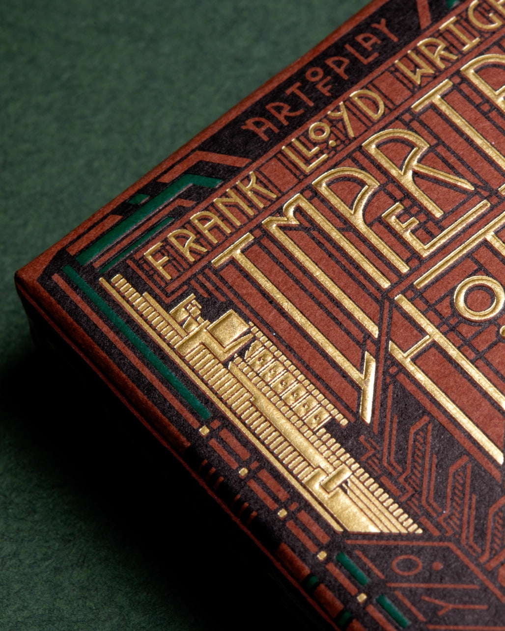 Frank Lloyd Wright Imperial Hotel Playing Cards