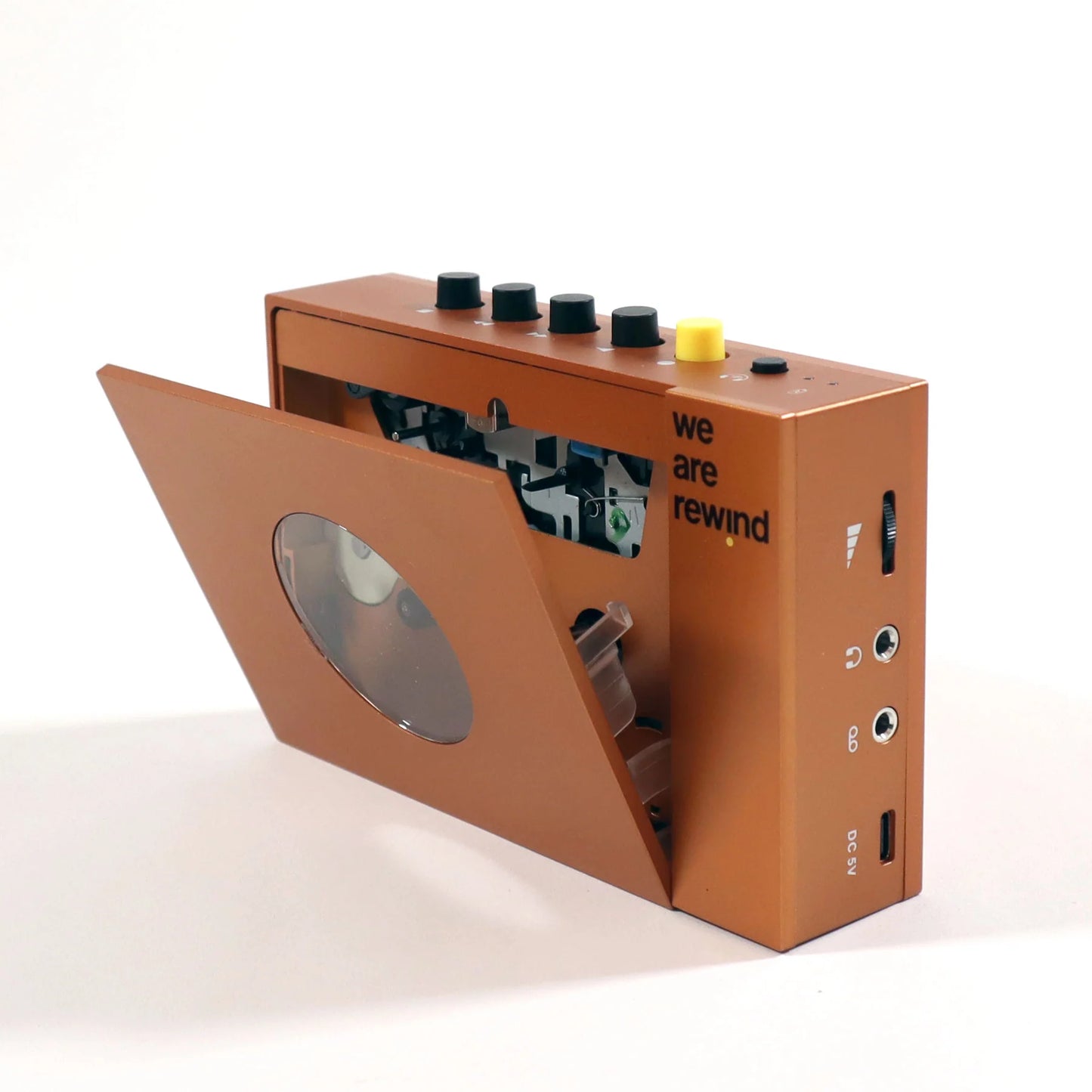 We Are Rewind: Orange Cassette Player • Serge