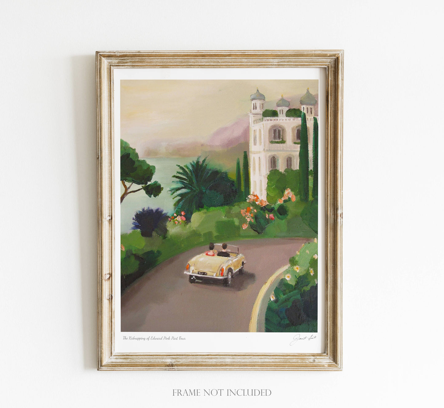 Janet Hill: The Kidnapping Of Edward Pink Part Four Art Print