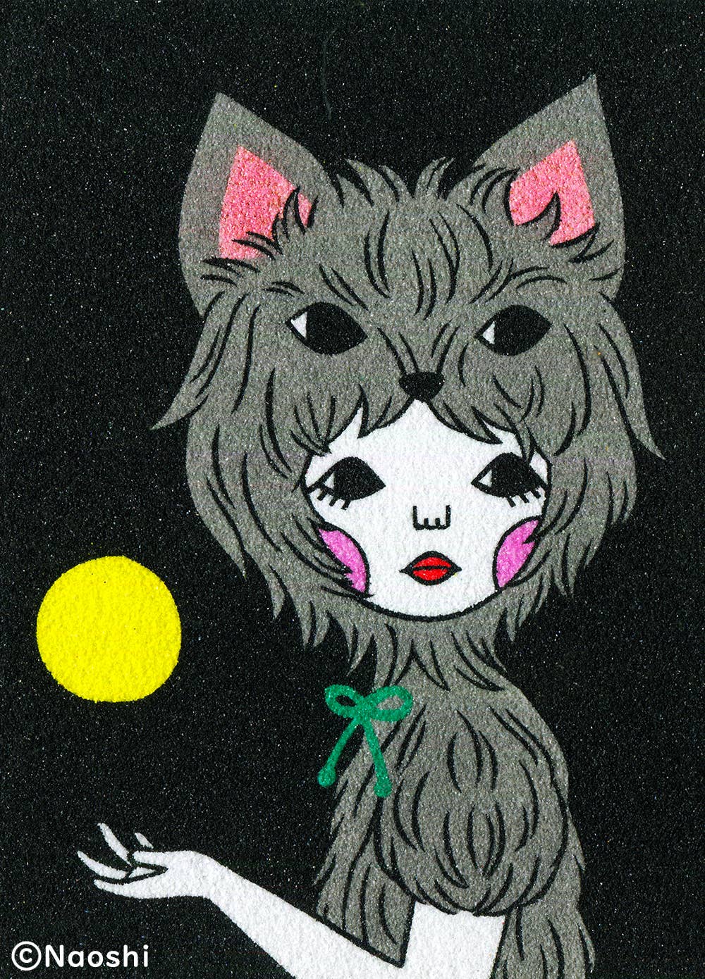 Naoshi: WereWolf Art Print