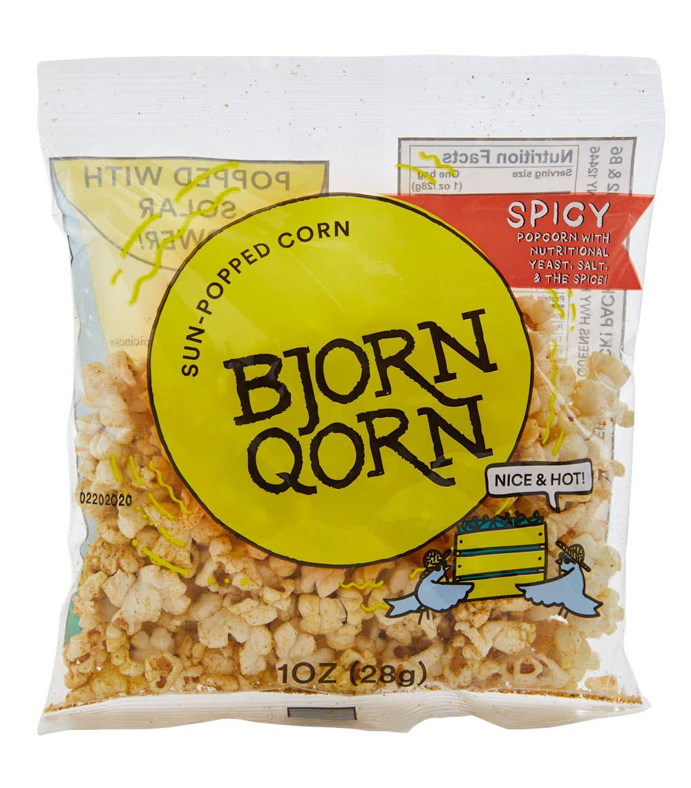 1oz Spicy BjornQorn