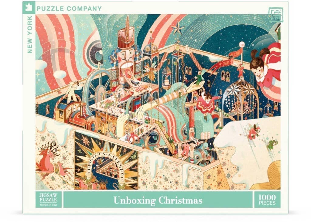 Victo Ngai: Unboxing Christmas Puzzle