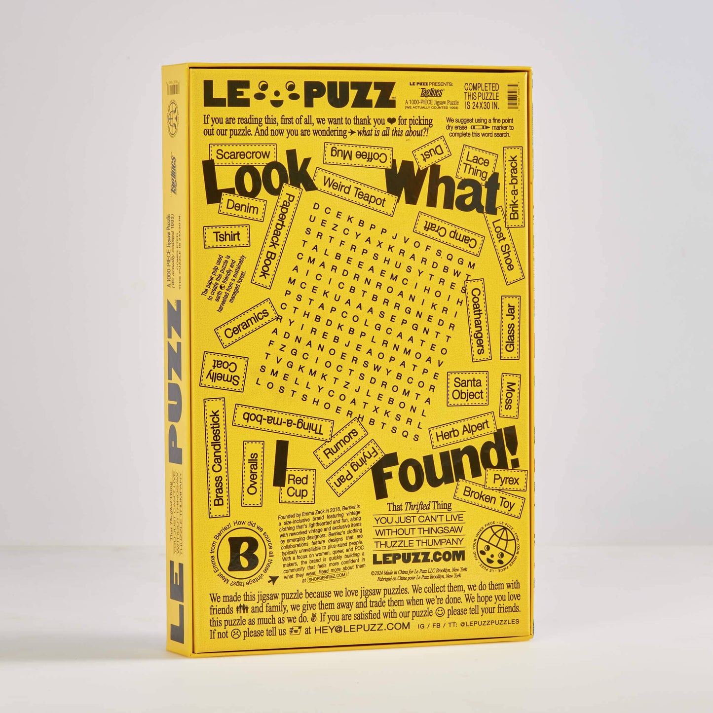 Le Puzz: Taglines Puzzle