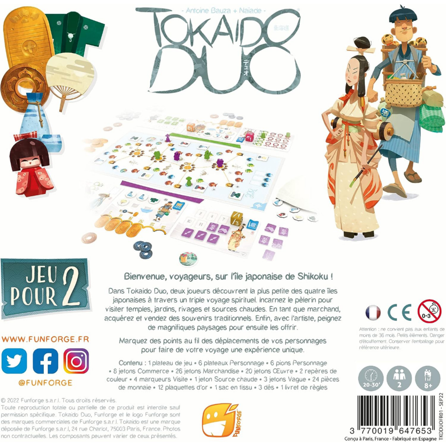Tokaido: Duo