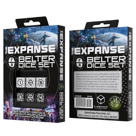 The Expanse: Belter Dice d6 Set