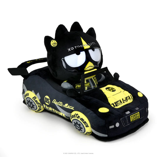 Hello Kitty Tokyo Speed Racer Plush: Badtz-Maru