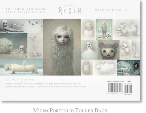 Mark Ryden: Micro Portfolio 6 - The Snow Yak Show Postcards