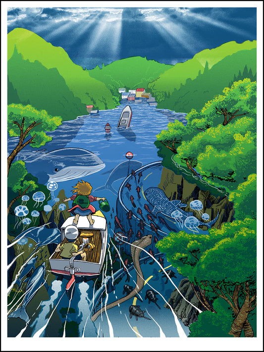 Tim Doyle: Miyazaki - Ham! Art Print