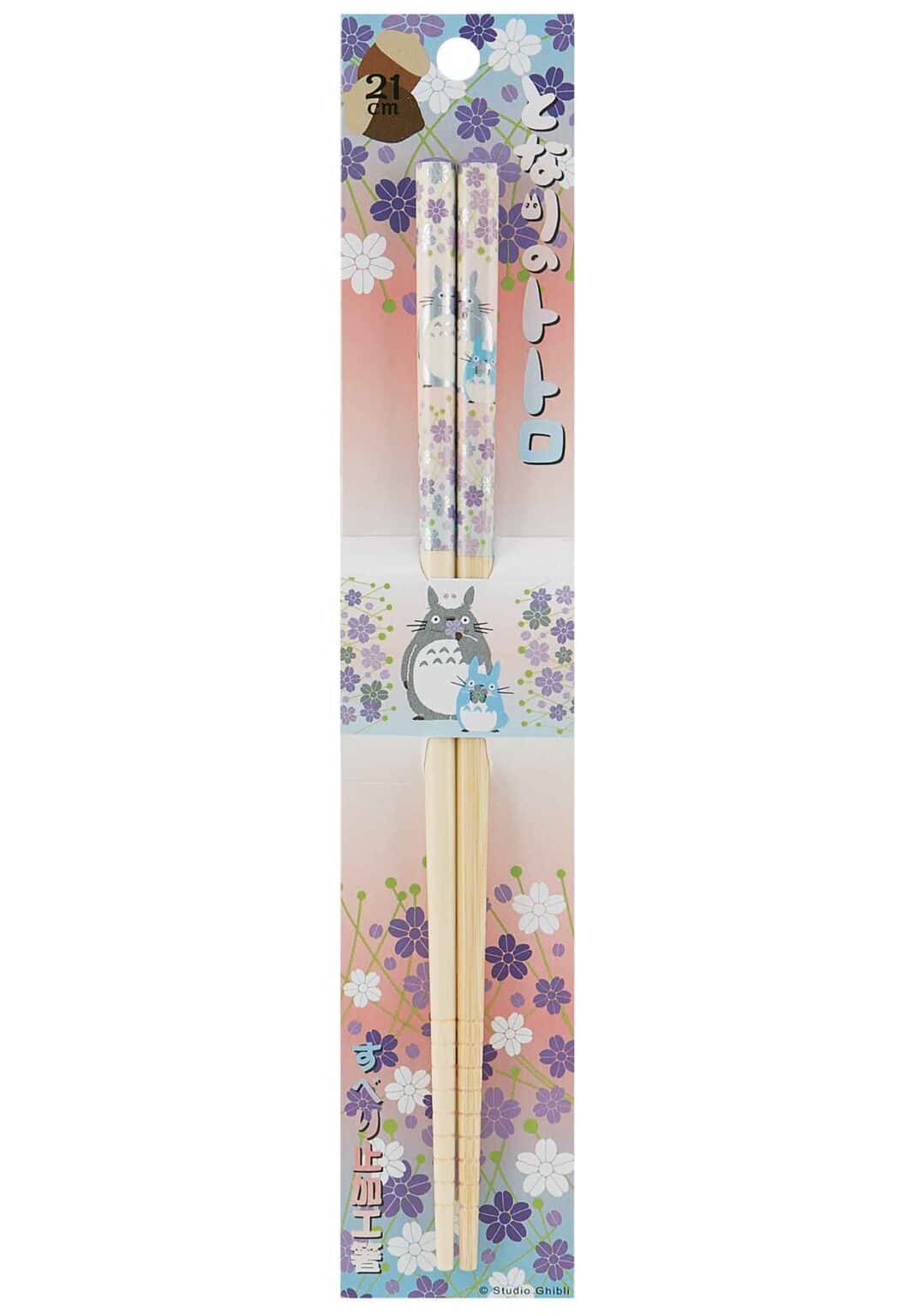 My Neighbor Totoro Bamboo Chopsticks: Flowers