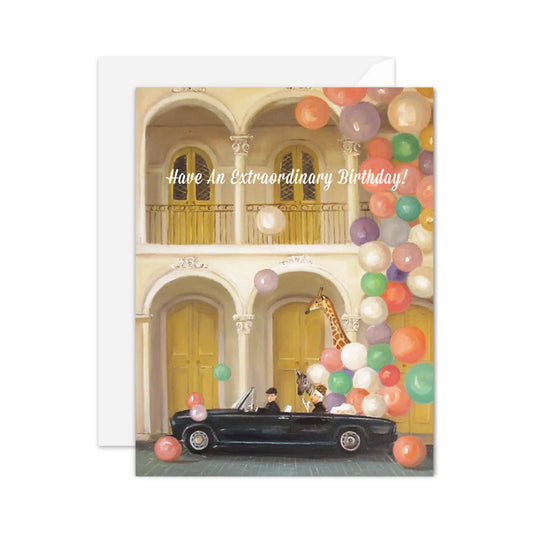 Janet Hill: Old Town Birthday Card