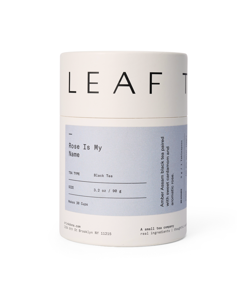 DONA: Rose is my Name Loose Leaf Black Tea