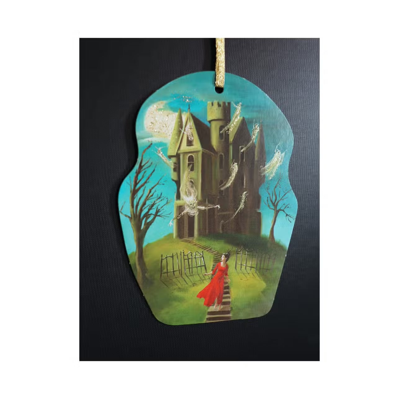 Janet Hill: Escape from Phantom Manor Paper Ornament Die Cut Decoration