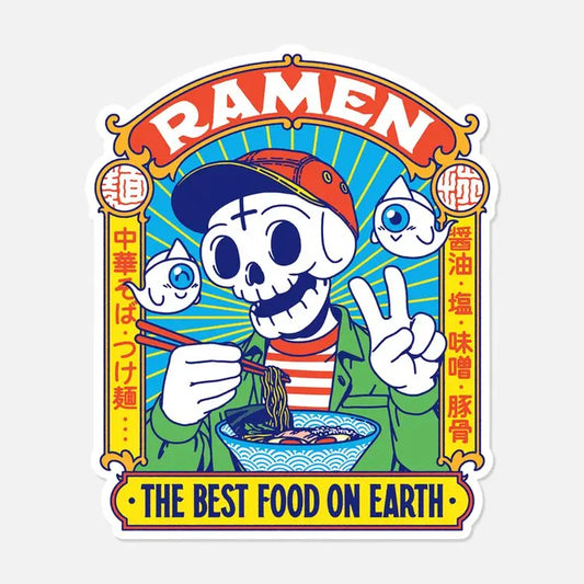 Yeaaah! Studio: Ramen: Best Food on Earth Vinyl Sticker