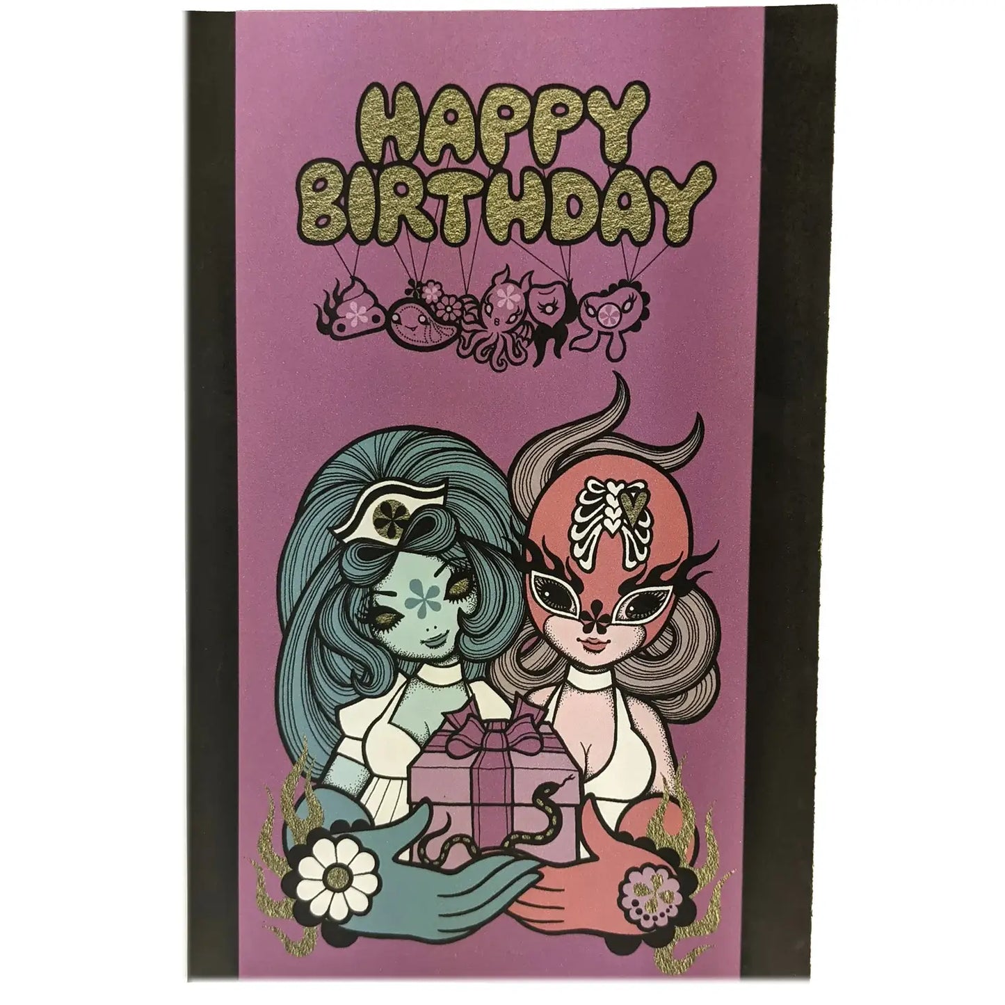Junko Mizuno Pop Up Birthday Party Greeting Card