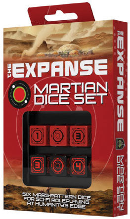The Expanse: Martian d6 Dice Set