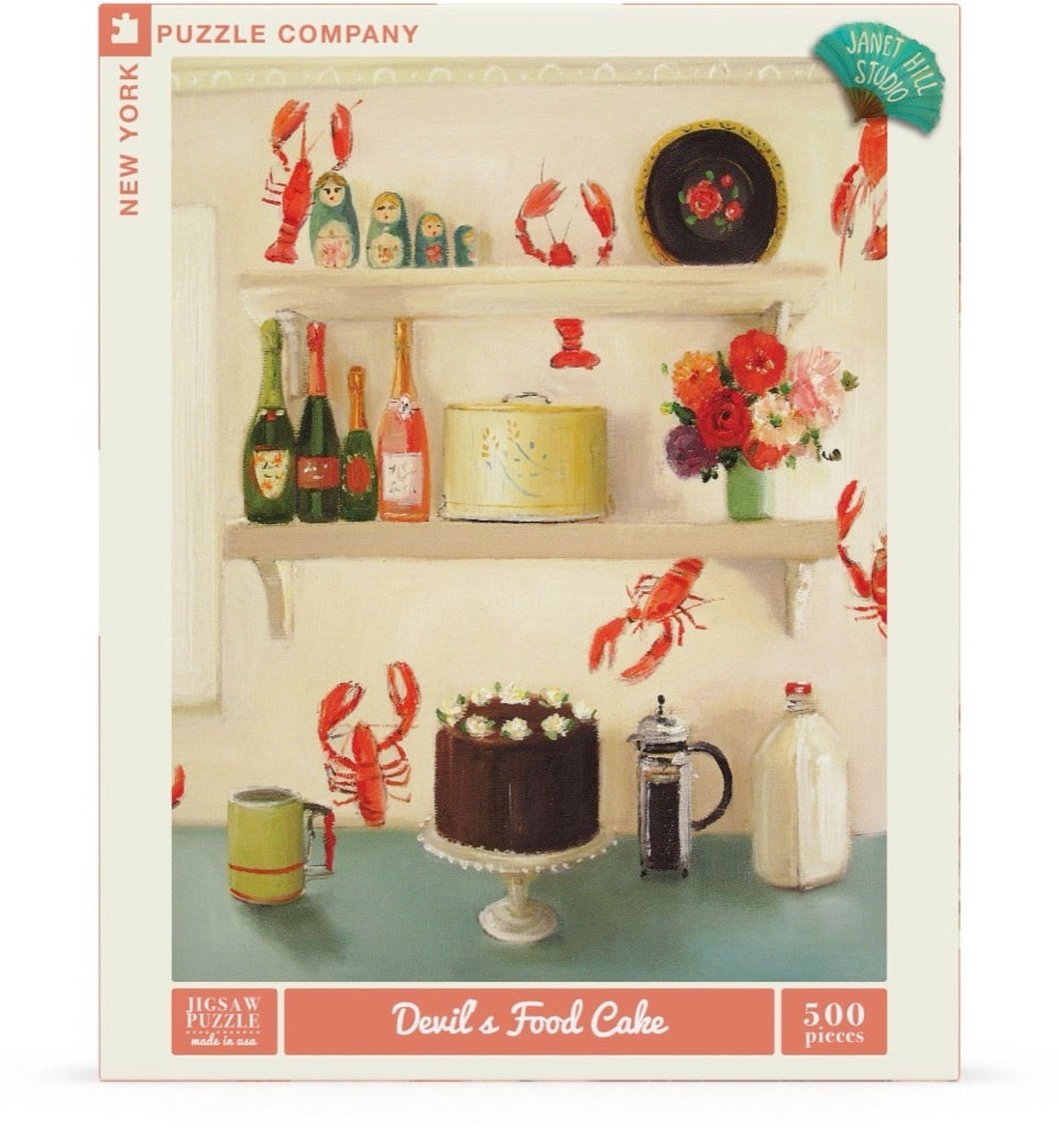 Janet Hill: Devil's Food Cake Puzzle