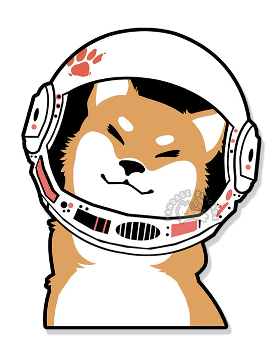 Bandage Brigade: Astro Shiba Decal
