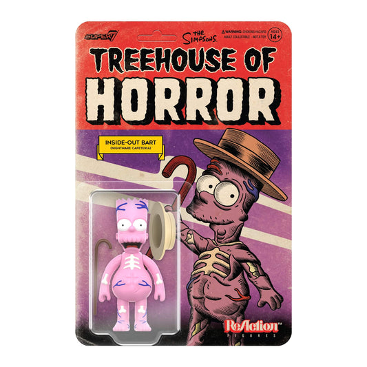 The Simpsons ReAction Figures Wave 3 Treehouse Of Horror - Inside-Out Bart
