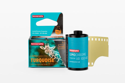 LomoChrome Turquoise 35 mm ISO 100–400 Film Pack