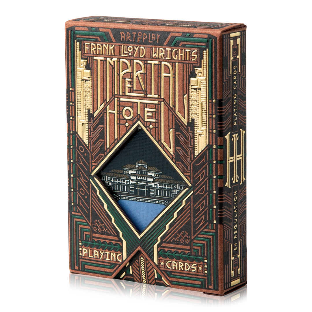Frank Lloyd Wright: Imperial Hotel Playing Cards