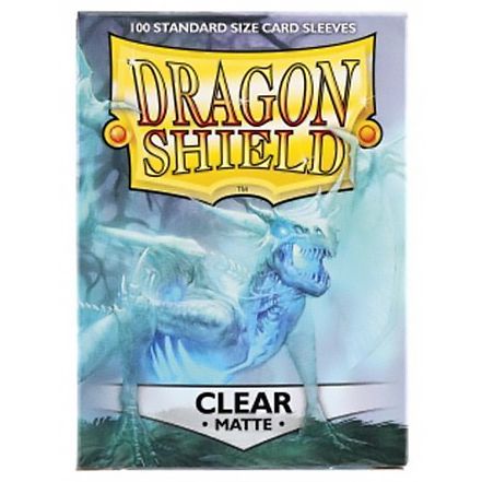 Deck Protector: Dragon Shield: Matte: Clear 100