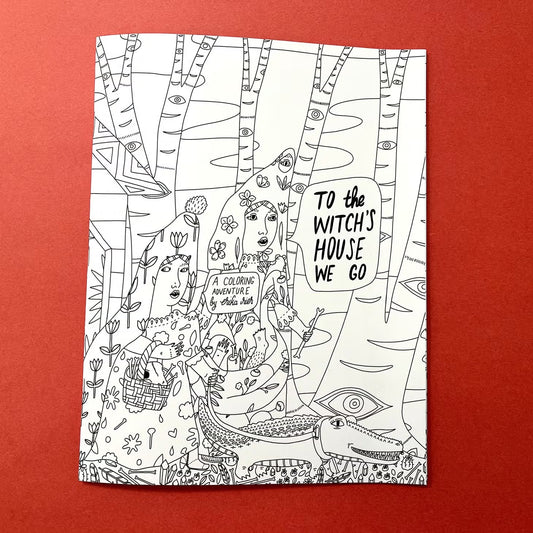 Erika Rier: To the Witch's House We Go Coloring Book