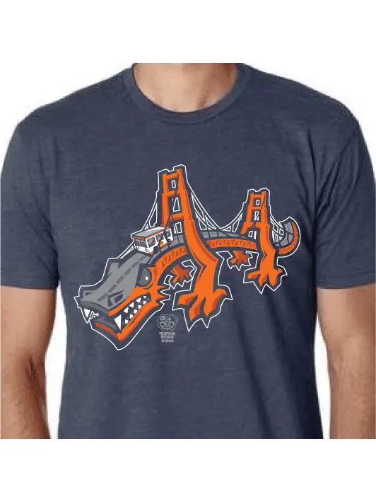 Sumofish: Golden Gate Dragon T-Shirt