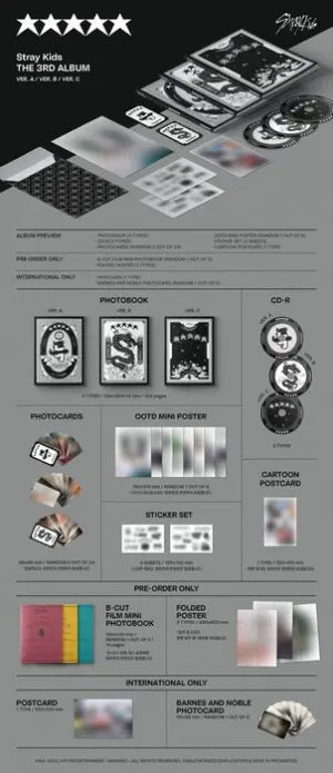 Stray Kids: 5-STAR CD: Version B