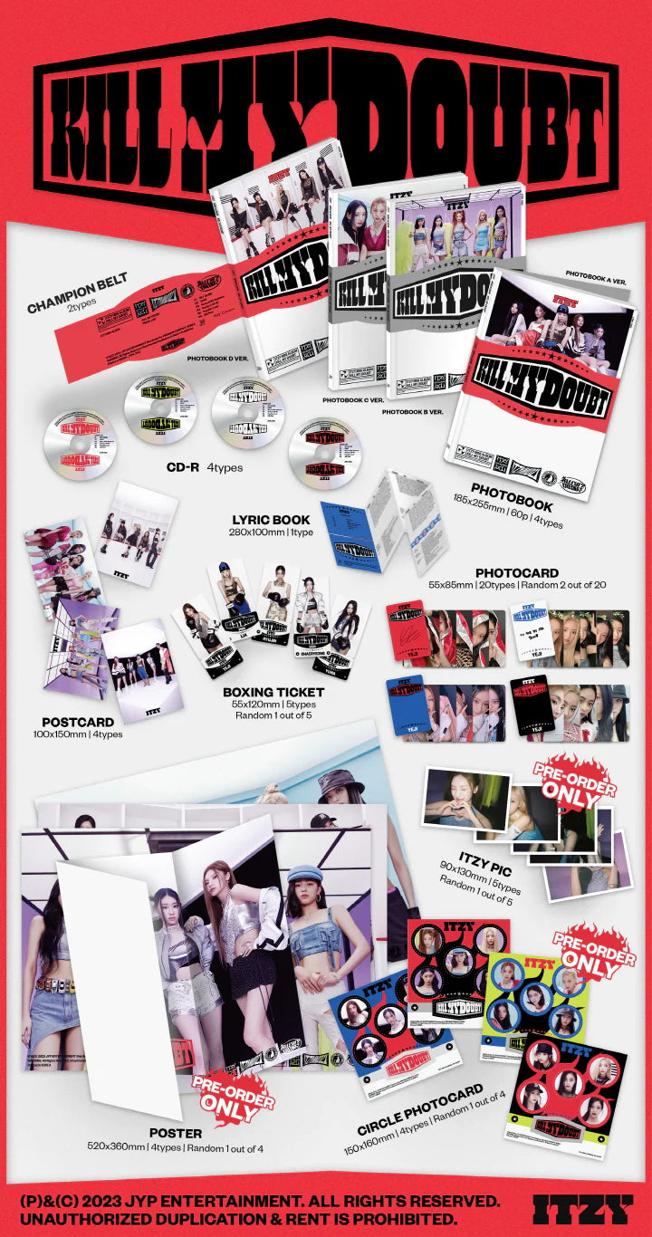 ITZY: Kill my Doubt CD: Version B