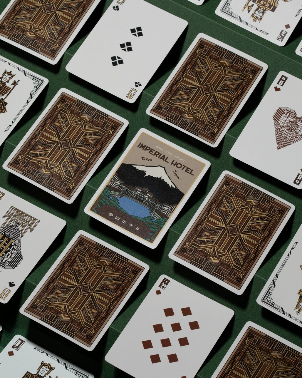 Frank Lloyd Wright: Imperial Hotel Playing Cards