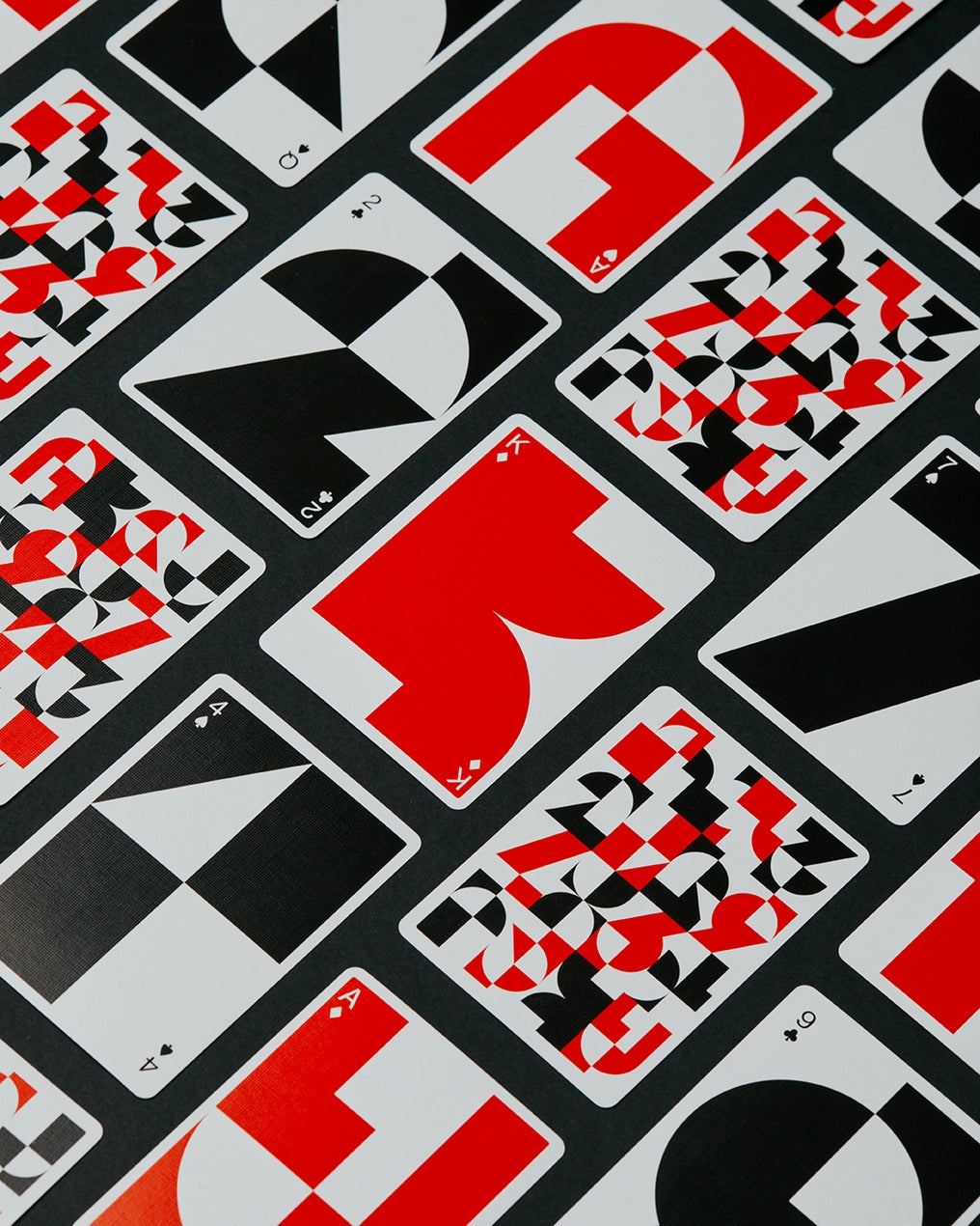 Pentagram: Just Type Playing Cards