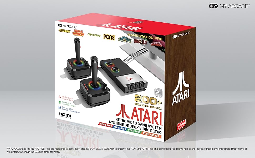 My Arcade: Atari GameStation Pro Video Game System