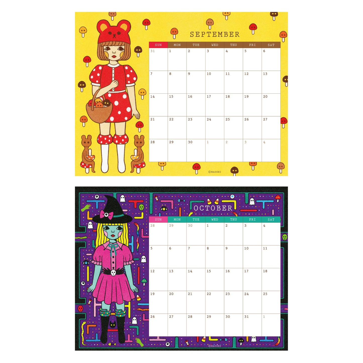 Naoshi: 2025 Calendar